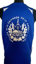 Load image into Gallery viewer, El Salvador Womens Singlet / Coat of arms
