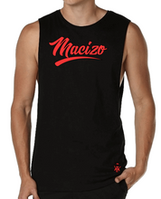 Load image into Gallery viewer, MACIZO/SOLID MENS TANK (RED PRINT)
